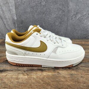 Nike Gamma Force Sz 8 Womens Sail Bronzine Light Orewood Brown Sneakers